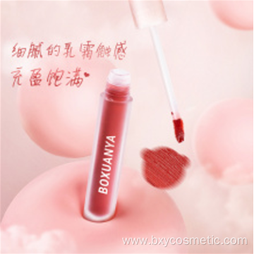 Mist-sensitive lip glaze with fast delivery